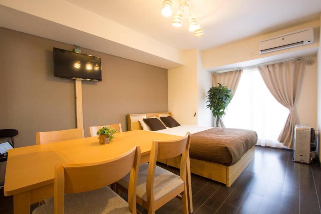 Apartamento ようこそ札幌へ! 大通公園まで地下鉄10分 定員6名 Firetv完備 1階はセコマ Exterior foto